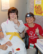 Zusammen mit der LAG Berlin unterstützte das Berliner Hilfswerk Zahnmedizin auch die Special Olympics 2006 in Berlin und informierten über Zahngesundheit Zusammen mit der LAG Berlin unterstützte das Berliner Hilfswerk Zahnmedizin auch die Special Olympics 2006 in Berlin und informierten über Zahngesundheit