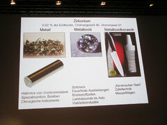 Prof. Dr. Dr. Hedrik Terheyden/Kiel gab einen materialwissenschaftlichen Grundkurs zum vieldiskutierten Werkstoff Zirkonoxidkeramik Prof. Dr. Dr. Hedrik Terheyden/Kiel gab einen materialwissenschaftlichen Grundkurs zum vieldiskutierten Werkstoff Zirkonoxidkeramik